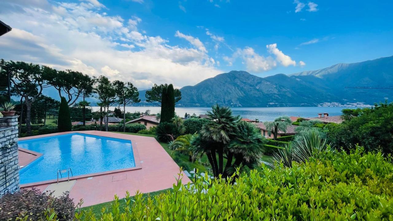 Lake View, Swimming Pool, Tennis Court And Private Parking Mezzegra Eksteriør bilde
